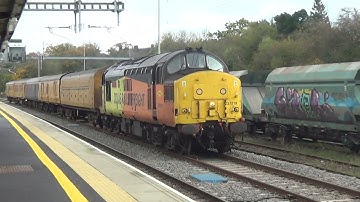 37219 on Crewe CS to Cardiff Central at Bristol Parkway 12/11/21