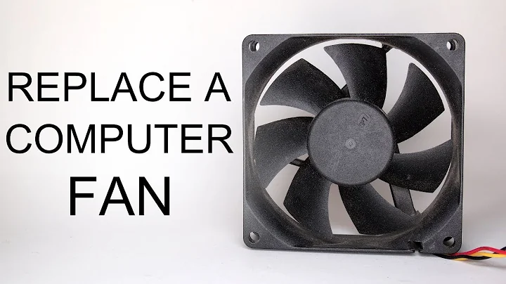 How To Replace a Computer Case Fan