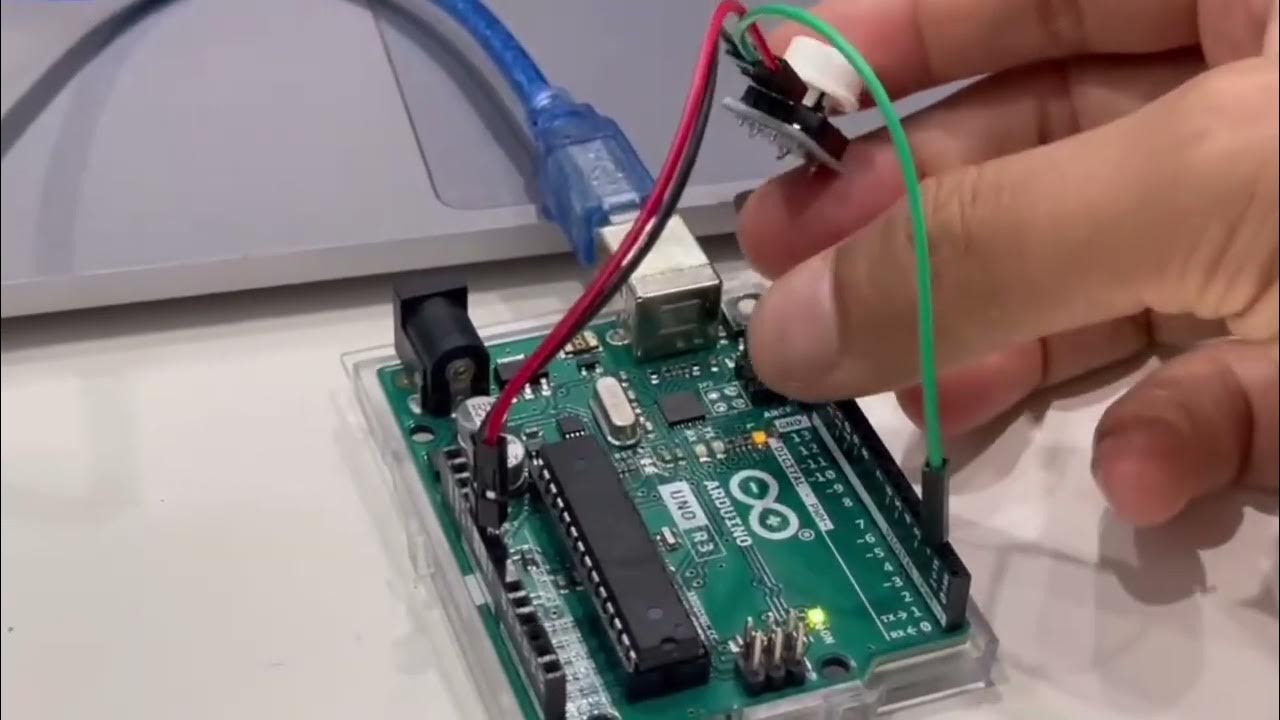 Arduino push button and program it - YouTube image.