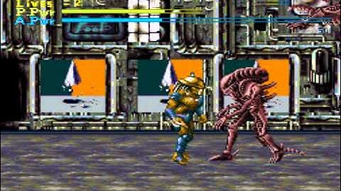 Alien vs Predator on SNES