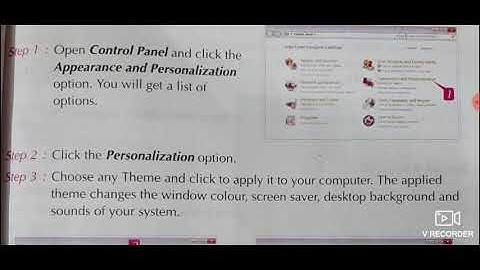 CLASS-5 || CHAPTER-2 || PART-2 || MORE ABOUT MS WINDOWS