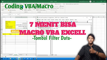 Ternyata Mudah!! Membuat Filter Data dengan VBA/Macro di Microsoft Excell