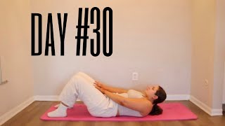 Day #30 Winter Shred 30 Day Rosie Graham Workout Challenge - Core At Home No Equipment