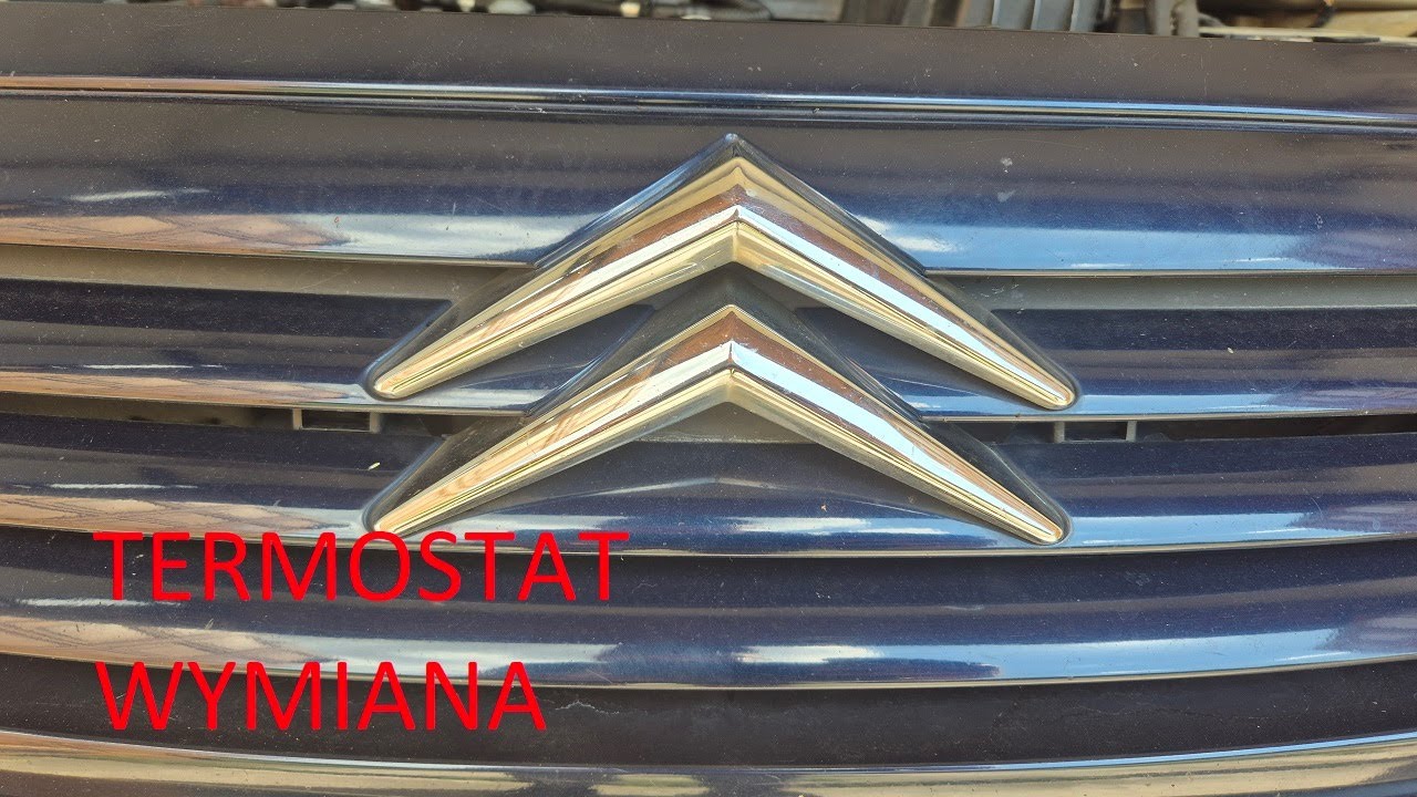 Jak wymienić termostat CITROEN C3 1.1 BENZYNA