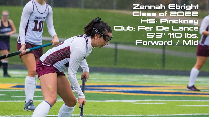 Zennah Ebright, Class of 2022, Forward / Mid, Pinc...