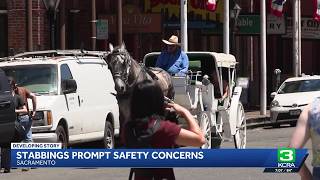 Old Sacramento safety concerns grow after weekend stabbings