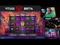 ВИТУС КАЗИНО СТРИМ ОНЛАЙН🔥VITUSS BRITVA CASINO ПРЯМАЯ ТРАНСЛЯЦИЯ. Слоты, бонус бай