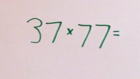 Mentally Multiply Two Digit Numbers: Specific Scenario