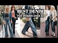 Top denim picks for stylish women over 50  fashion forward at any age