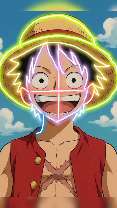How to draw Monkey D. Luffy