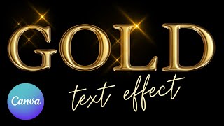 Mastering Canva Gold Text Effects: A StepbyStep Guide