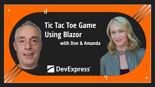 Live Sessions with Amanda and Don : Creating a Tic Tac Toe Game using Blazor.