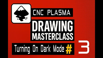 How to Turn On Dark Mode in Inkscape (CNC Plasma Design Tips)