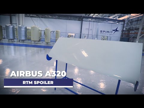 Spirit AeroSystems Airbus A320 RTM spoiler manufacturing process (10/14/21)