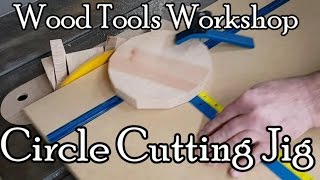 Build a Circle Jig for Your Table Saw