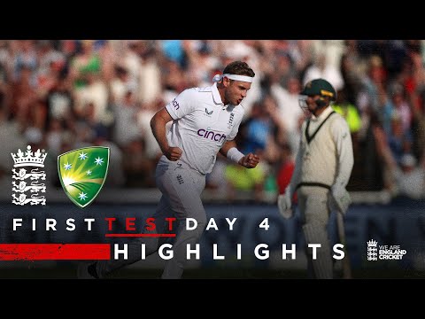 Broad Sets Up Dramatic Last Day! | Highlights - England v Australia Day 4 | LV= Insurance Test 2023