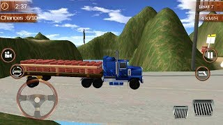 Offroad truck cargo simulator : mountain driver - android gameplay #androidgames screenshot 3