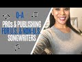 PERFORMING RIGHTS ORGANIZATIONS & PUBLISHING: U.S. & NON-U.S. SONGWRITERS