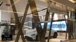 Aston Martin, beautiful place and beautiful car in Bangkok, Thailand