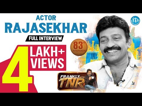 Actor Rajasekhar Exclusive Interview | Frankly With TNR #83 | Talking Movies With iDream #554
