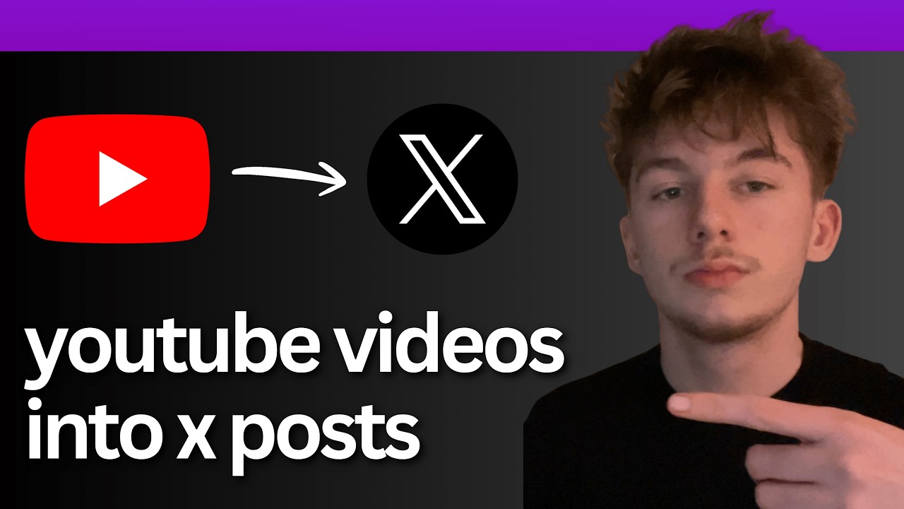 Make.com automation tutorial for creating X posts from YouTube videos