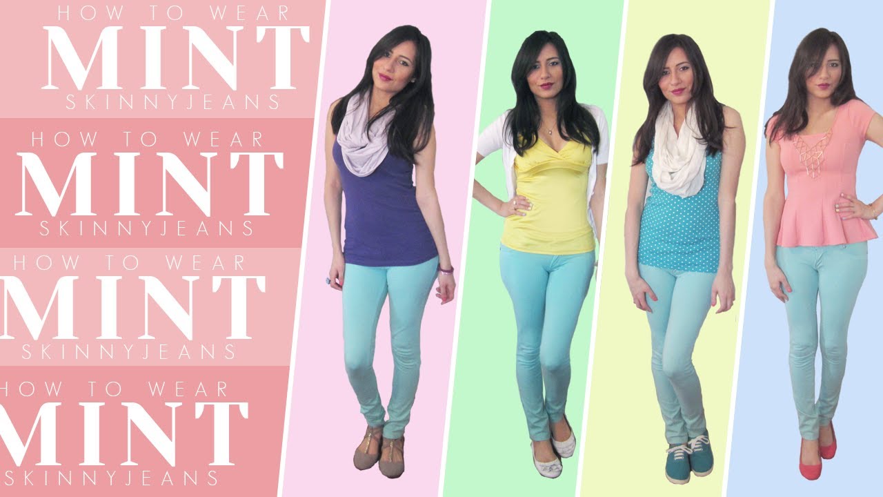 Lookbook: How to wear Mint Jeans-16 outfit ideas 