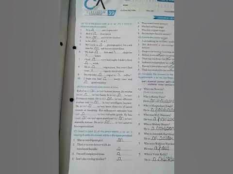 Class - 7 BBC Compacta answers assignment 39 - YouTube