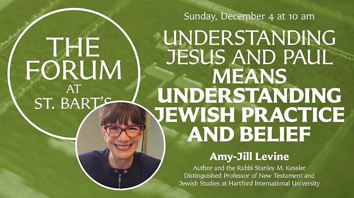 Understanding Jesus and Paul means Understanding J...
