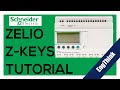 Zelio Smart Relay - Tutorial how to use the front panel Z keys in Program #zelio
