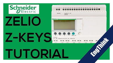 Zelio Smart Relay - Tutorial how to use the front panel Z keys in Program #zelio