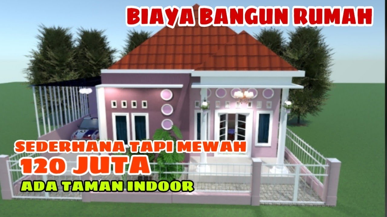 Biaya bangun  rumah  minimalis  7x7meter 120 juta  Sederhana 