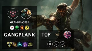 Gangplank Top vs Irelia - KR Grandmaster Patch 10.20