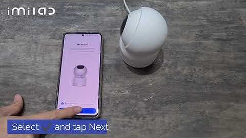 IMILAB C20 Home Security Camera Setup Installation