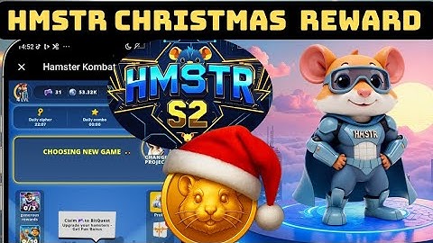 Massive Christmas Reward in Hamster Kombat — Full Breakdown!