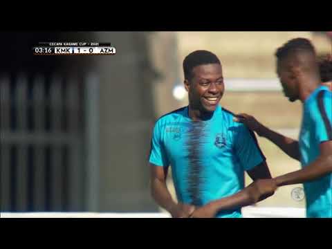 Goli Na Kadi Nyekundu KMKM SC 1 0 Azam FC Mshindi Wa Tatu Kagame Cup 14 08 2021
