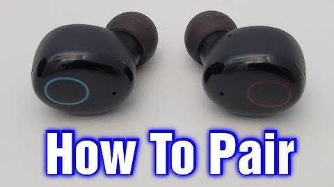 Kurdene S8 Wireless Earbuds – How To Pair