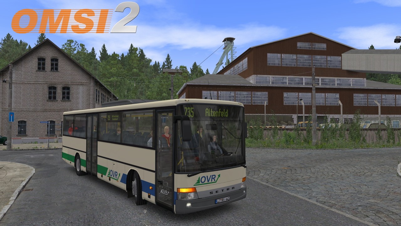 Omsi 2 Thüringer Wald: Linie 735 / Setra S315UL / Deutsch