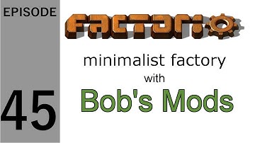 Factorio - Minimalist Factory with Bob