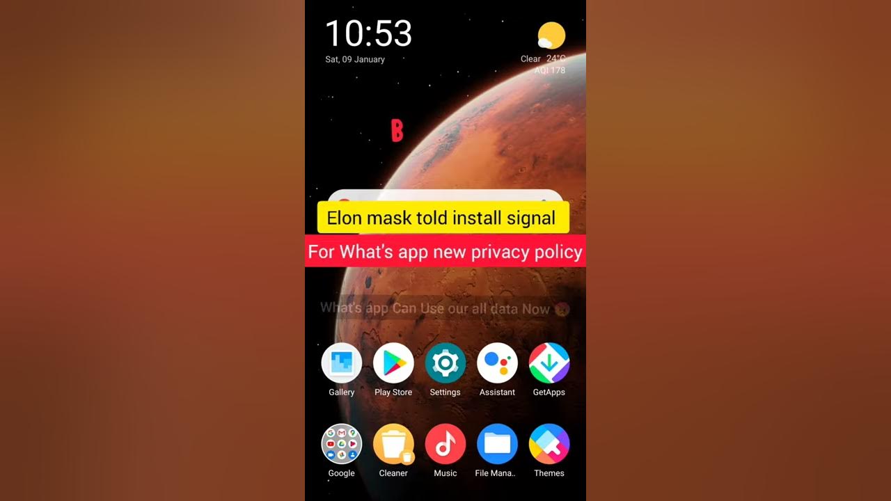 Elon Musk Tells Followers to Use Signal Messaging App Amid WhatsApp