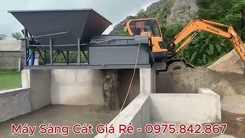 Máy Sàng Rửa Cát Giá Rẻ Mới Nhất 2025 - Giao Hàng Toàn Quốc