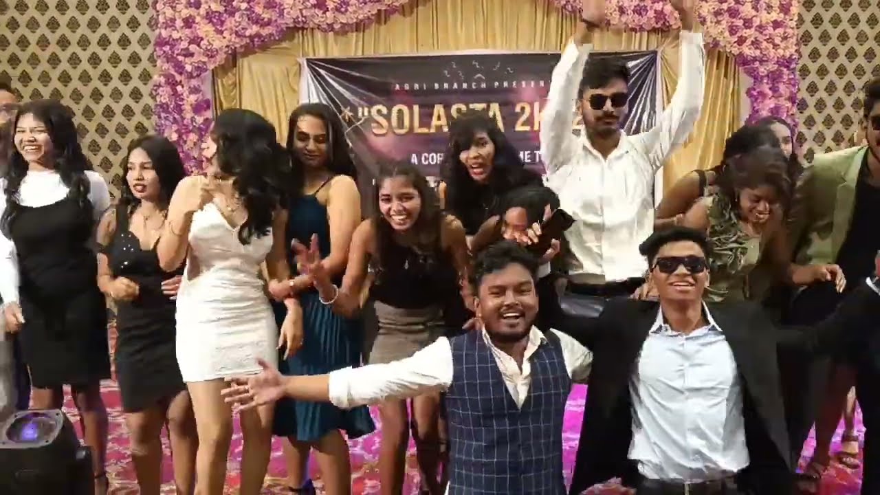 Solasta 2k22 🔥🔥 freshers party 2022 Igkv freshers party 🎉🎉  #igkv #fresher_party