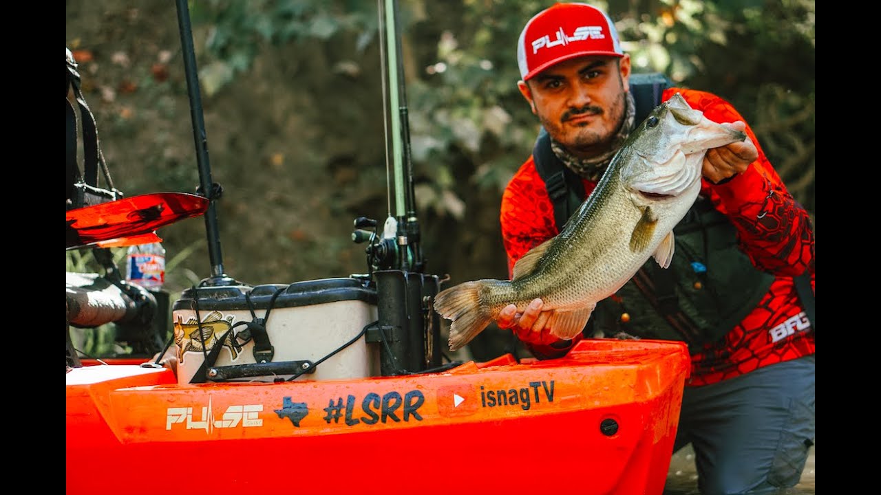 Kayak bass fishing bonafide ss107 swimbait BIG FISH!