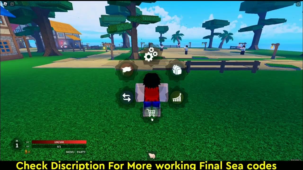 Final Sea Codes - Roblox