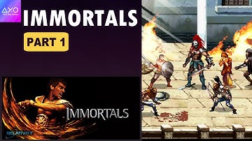 God vs Titan War involving Humans | Immortals | Java Game Part - 1
