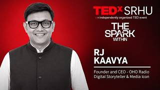 Finding Your Voice: An 18-Year Radio Journey Back to My Himalayan Roots | RJ Kaavya | TEDxSRHU