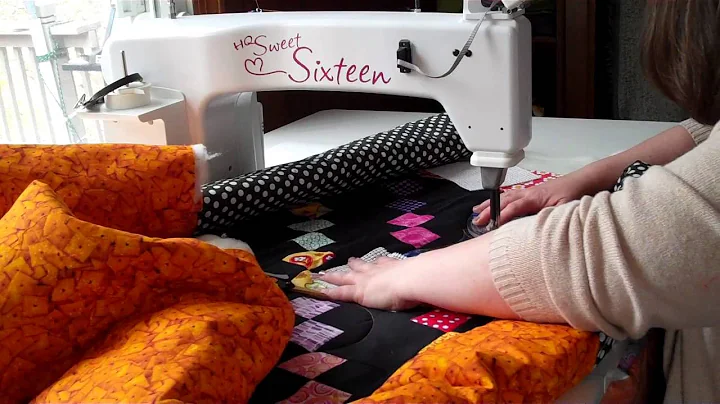 How I Manage a Larger Quilt on a Sit-Down Longarm
