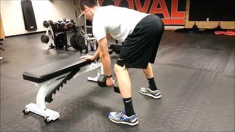 3 Point Dumbbell Row
