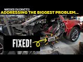 Fixing The FRAME DAMAGE On My Wrecked Z06 C6 Corvette!