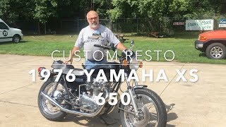 1976 Yamaha XS 650 Custom Restore