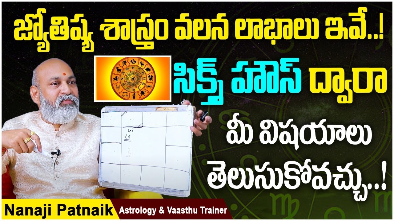 Lagna Lord In 6th House || Jathaka Lagnam Telugu || Dharma Sandehalu || Astrologer Nanaji Patnaik